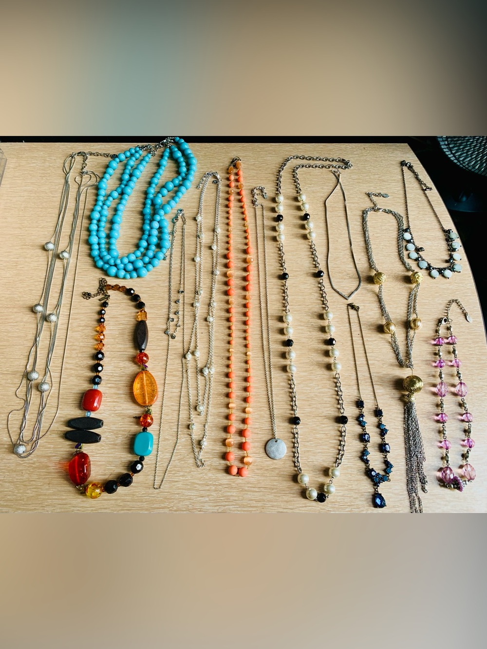 13 Signed Y2K Necklace Lot